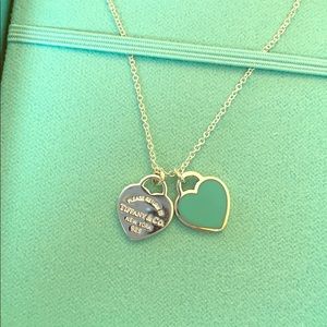 New! Tiffany & Co Mini pendant necklace